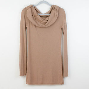 Nordstrom Frenchi | Cowl Neck Sweater Brown Size L